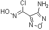 4-氨基-1,2,5-恶二唑-3-氯化甲醛肟分子结构 (CAS 147085-13-0)