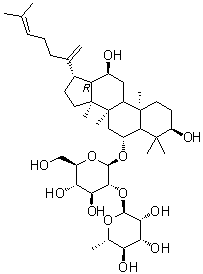 人参皂苷 Rg6分子结构 (CAS 147419-93-0)