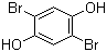 2,5-二溴对苯二酚分子结构 (CAS 14753-51-6)