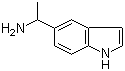 structure of CAS# 147591-52-4, 1-(1H-Indol-5-yl)ethanamine