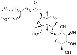 CAS # 147714-71-4, 6-O-(3'',4''-Dimethoxycinnamoyl)catalpol