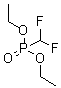 二氟甲烷膦酸二乙酯分子结构 (CAS 1478-53-1)