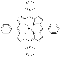 5,10,15,20-四苯基-21H,23H-卟吩铅(II)分子结构 (CAS 14784-17-9)