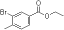3-溴-4-甲基苯甲酸乙酯分子结构 (CAS 147962-81-0)