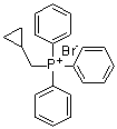 structure of CAS# 14799-82-7, (Cyclopropylmethyl)triphenylphosphonium bromide