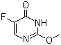 structure of CAS# 1480-96-2, 2-甲氧基-5-氟尿嘧啶