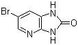 6-溴-1H-咪唑并[4,5-b]吡啶-2(3H)-酮分子结构 (CAS 148038-83-9)