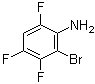 structure of CAS# 1481-21-6, 2,4,5-Trifluoro-6-bromoaniline
