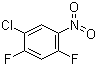 structure of CAS# 1481-68-1, 2,4-Difluoro-5-chloronitrobenzene