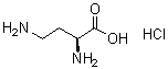 structure of CAS# 1482-98-0, (S)-2,4-Diaminobutanoic acid monohydrochloride