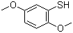 structure of CAS# 1483-27-8, 2,5-Dimethoxythiophenol