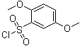 2,5-二甲氧基苯磺酰氯分子结构 (CAS 1483-28-9)