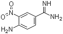 4-氨基-3-硝基-苯甲脒分子结构 (CAS 148344-28-9)