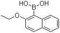 2-乙氧基-1-萘硼酸分子结构 (CAS 148345-64-6)