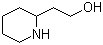 CAS 登录号：1484-84-0, 2-哌啶乙醇, 2-(2-羟乙基)哌啶