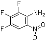 2,3,4-三氟-6-硝基苯胺分子结构 (CAS 148416-38-0)