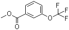 3-(三氟甲氧基)苯甲酸甲酯分子结构 (CAS 148438-00-0)