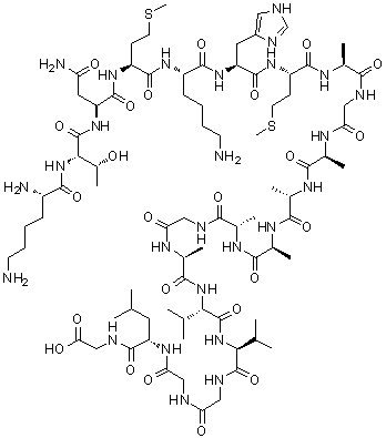 106-126-朊蛋白分子结构 (CAS 148439-49-0)