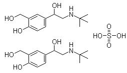 CAS 登录号：148563-16-0, 左旋沙丁胺醇硫酸盐