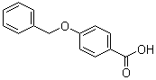 4-(苄氧基)苯甲酸分子结构 (CAS 1486-51-7)