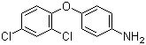2,4-二氯-4'-氨基二苯醚分子结构 (CAS 14861-17-7)