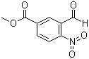 structure of CAS# 148625-35-8, 3-甲酰基-4-硝基苯甲酸甲酯