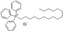 structure of CAS# 14866-43-4, 十六烷基三苯基溴化膦
