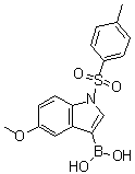 CAS 登录号：149108-62-3, 5-甲氧基-1-对甲苯磺酰基-3-吲哚硼酸