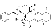 structure of CAS# 14930-96-2, 细胞松弛素 B