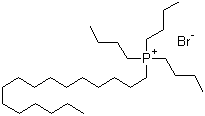 structure of CAS# 14937-45-2, 十六烷基三丁基溴化鏻
