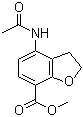 CAS 登录号：149466-67-1, 4-(乙酰氨基)-2,3-二氢-1-苯并呋喃-7-羧酸甲酯