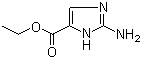 structure of CAS# 149520-94-5, 2-氨基-1H-咪唑-5-羧酸乙酯