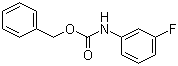 (3-氟苯基)氨基甲酸苄酯分子结构 (CAS 149524-47-0)