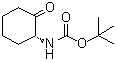(R)-(2-氧代环己基)氨基甲酸叔丁酯分子结构 (CAS 149524-64-1)