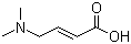 structure of CAS# 149586-32-3, (E)-4-(二甲基氨基)丁-2-烯酸