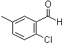 structure of CAS# 14966-09-7, 2-Chloro-5-methylbenzaldehyde