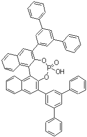 structure of CAS# 1496637-05-8, (11bS)-4-羟基-2,6-二([1,1':3',1''-三联苯]-5'-基)-二萘并[2,1-d:1',2'-f][1,3,2]二氧杂磷杂卓 4-氧化物