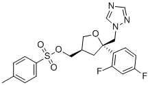 泊沙康唑非对映异构体相关化合物5分子结构 (CAS 149809-42-7)