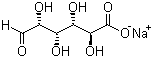 D-葡萄糖醛酸钠盐分子结构 (CAS 14984-34-0)