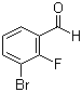 3-溴-2-氟苯甲醛分子结构 (CAS 149947-15-9)