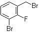 1-溴-3-溴甲基-2-氟苯分子结构 (CAS 149947-16-0)