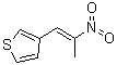 3-(2-硝基-1-丙烯基)噻吩分子结构 (CAS 149977-36-6)