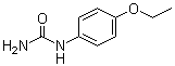 structure of CAS# 150-69-6, (4-Ethoxyphenyl)urea
