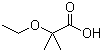 structure of CAS# 15001-71-5, 2-Ethoxy-2-methylpropanoic acid