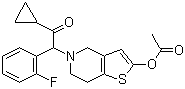 structure of CAS# 150322-43-3, Prasugrel