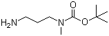 structure of CAS# 150349-36-3, N-(3-氨基丙基)-N-甲基氨基甲酸叔丁酯