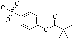 structure of CAS# 150374-99-5, 对新戊酰氧基苯磺酰氯