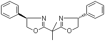 structure of CAS# 150529-93-4, (+)-2,2'-异亚丙基双[(4R)-4-苯基-2-噁唑啉]
