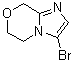 structure of CAS# 1505641-47-3, 3-Bromo-5,6-dihydro-8H-imidazo[2,1-c][1,4]oxazine��C