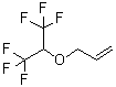 2-烯丙氧基-1,1,1,3,3,3-六氟丙烷分子结构 (CAS 150771-44-1)